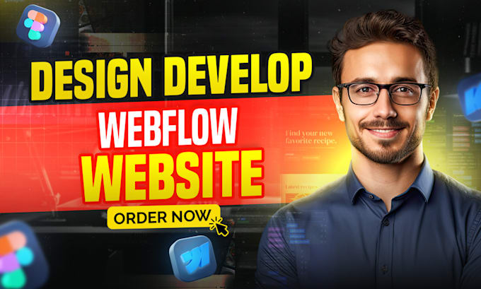 I will do webflow website design and figma to webflow website development