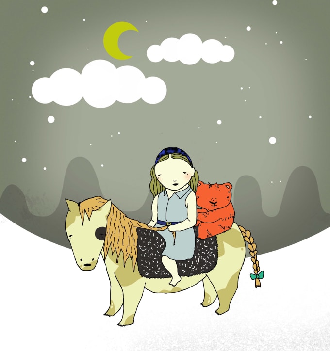 I will turn your idea into a beautiful illustration