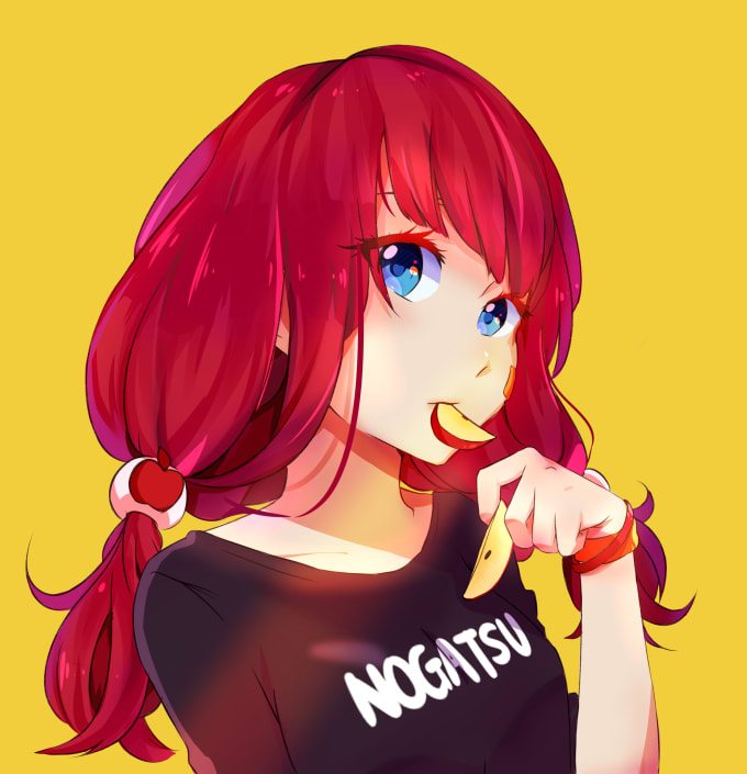 I will draw beautiful anime art illustration