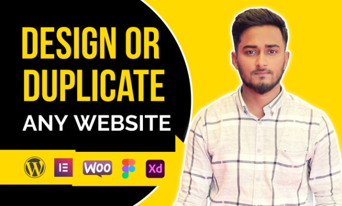I will design or duplicate or build a wordpress website
