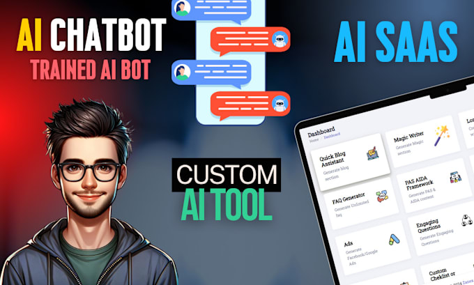 I will build ai website or ai saas or ai chatbot app using gpt4o openai