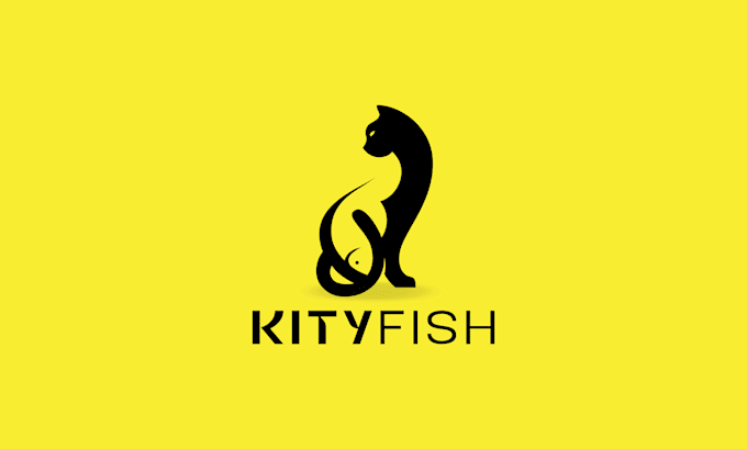 I will do a modern minimalist negative space business logo design