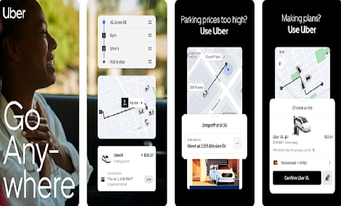 I will develop taxi app, taxi booking app, uber clone, rideshare app, ola, lyft, turo