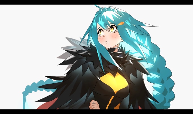 I will draw your oc in anime style