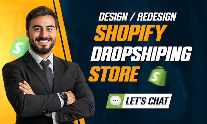 I will create shopify store or dropshipping ecommerce store, shopify website