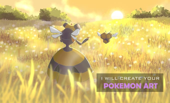 I will create your pokemon art