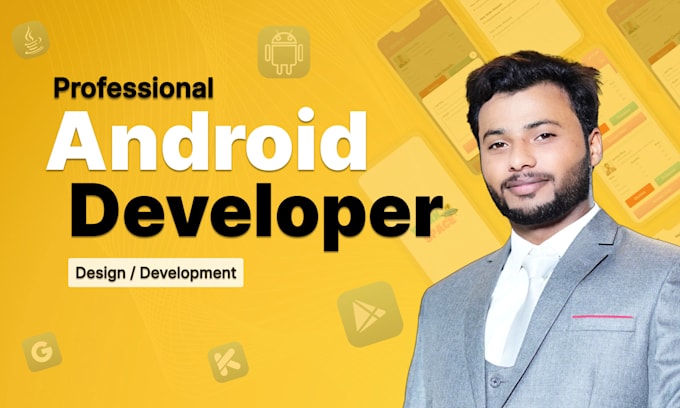 I will be android mobile application builder in android studio, android app developer