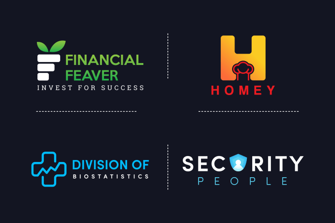 I will create modern, minimalist custom logo