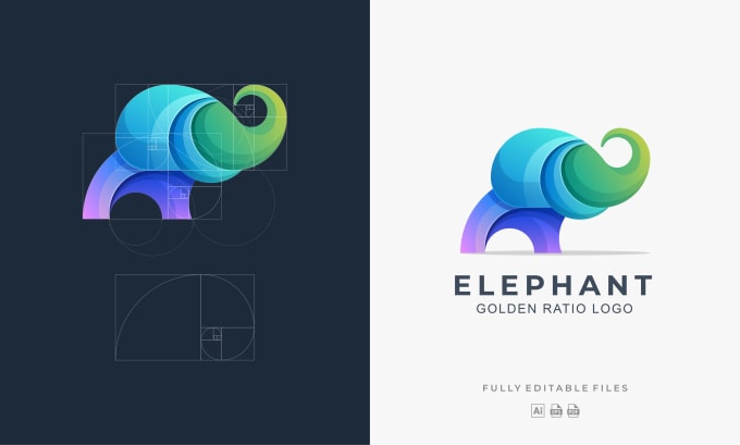 I will design unique and creative geometric and golden ratio logo