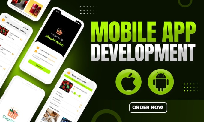 I will do professional mobile app development for ios and android