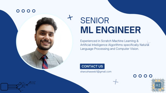 I will create custom machine learning models for your data