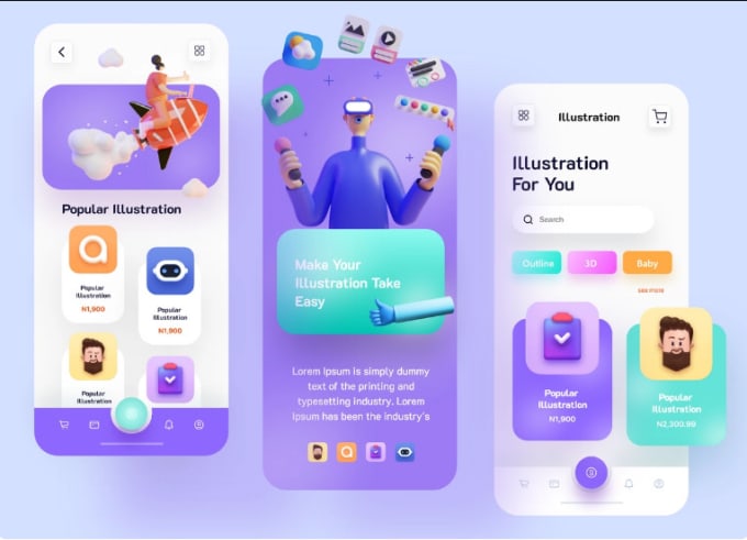 I will offering mobile app development service using react native for ios and android