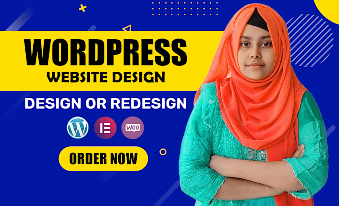 I will build, redesign, revamp wordpress website development, ecommerce website design