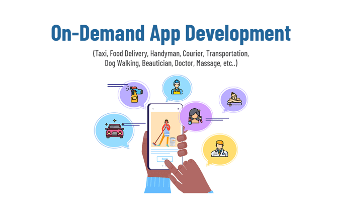 I will build on demand service app for android and ios