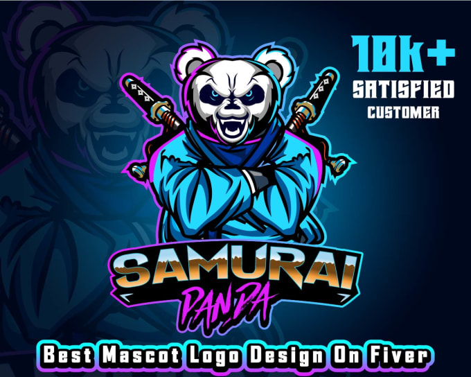 I will do mascot logo design for sports, gaming, esport and twitch