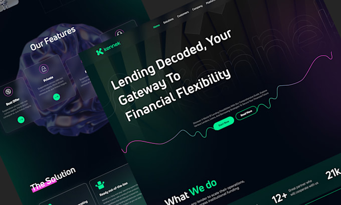 I will do premium webflow website development