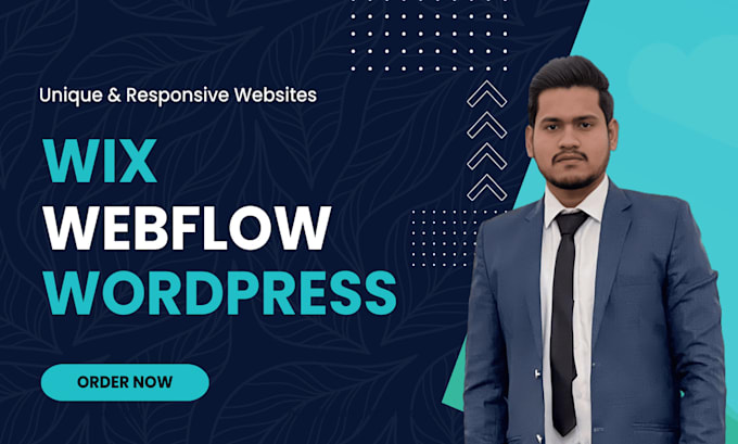 I will design redesign webflow,wordpress and wix websites