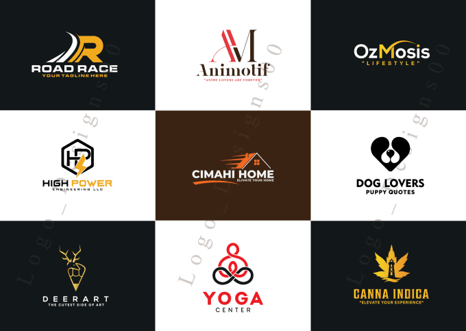 I will do modern stunning minimalist logo design