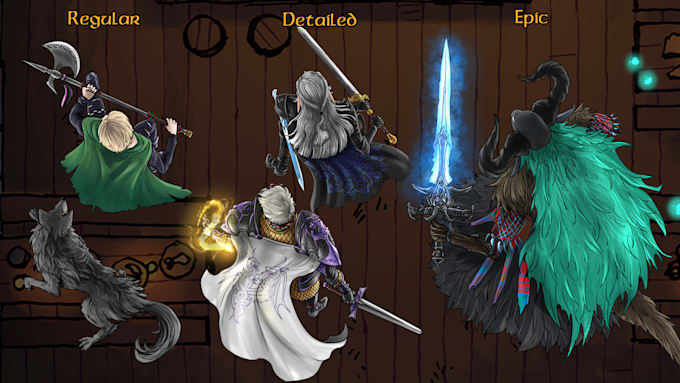 I will draw your top down dnd tokens roll20 foundry fantasy grounds owlbear