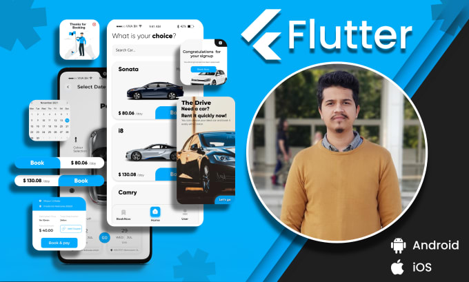 Our agency will be your flutter app developer for android app development or ios app development