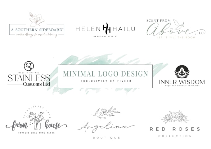 I will design a minimalist logo creation