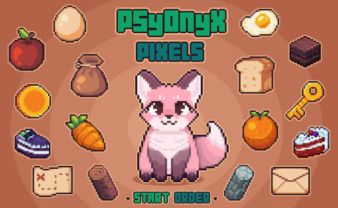 I will create pixel art 8 bit designs, characters and icons for you