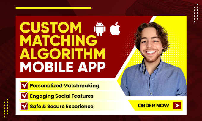 I will create dating app using mobile app development