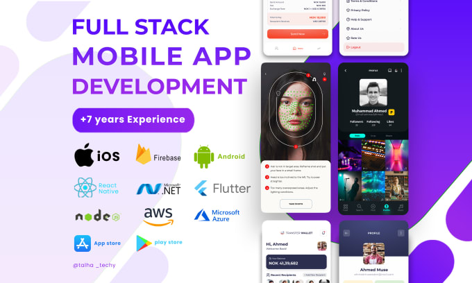 I will do mobile app development as android app developer and ios developer