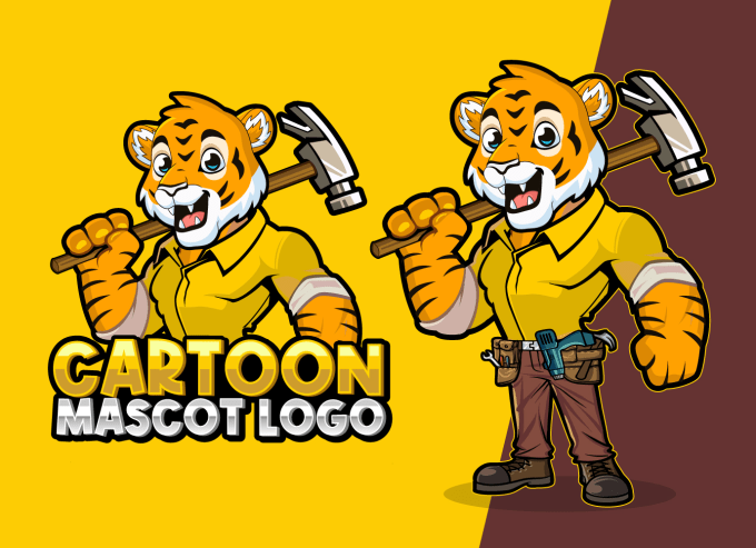 I will design mascot, character, sports and cartoon logo design