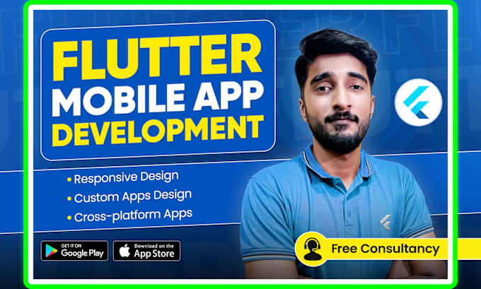 Our agency will develop android and ios mobile app using flutter
