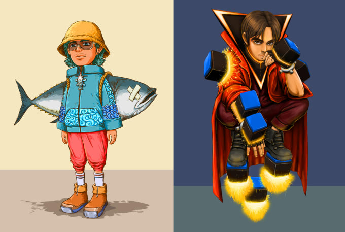 I will draw any cool and creative illustrations