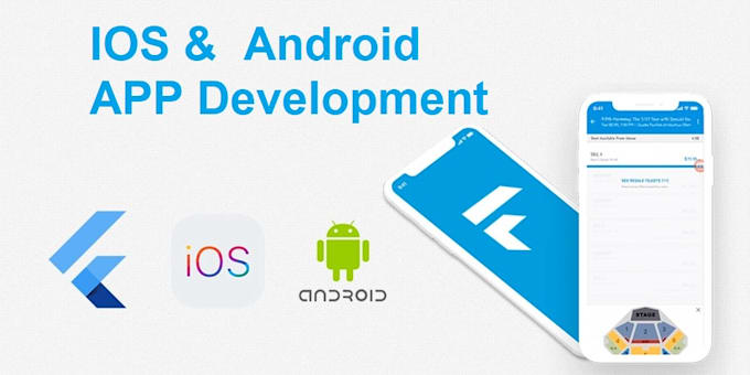 I will design and building android ios iphone flutter mobile app development developer