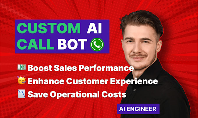 I will increase your sales with ai customer call agents chatgpt