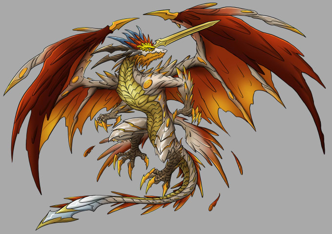 I will concept art for dragons and monsters, creatures