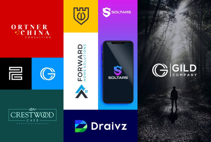 I will draw a unique hand drawn minimalist logo design