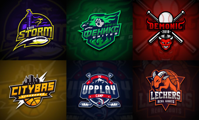 I will do gaming mascot sports logo design