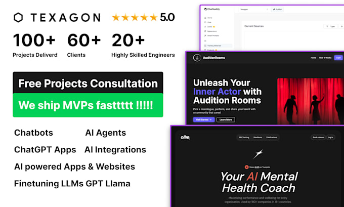 Our agency will build your ai web application using chat gpt or langchain with openai