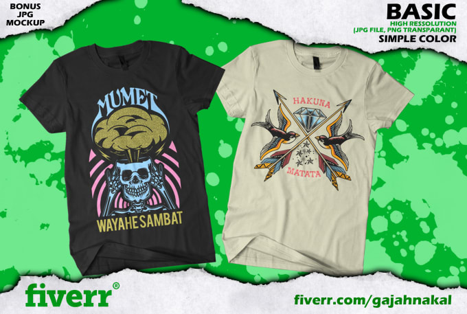 I will draw custom t shirt design and illustration