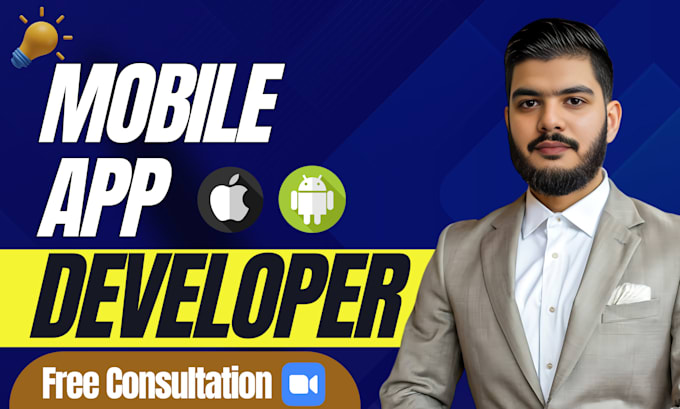 I will do mobile app development, ios app, android app creation, flutter app developer