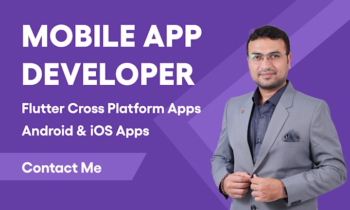 I will do flutter app creation reactnative developer android ios mobile app development