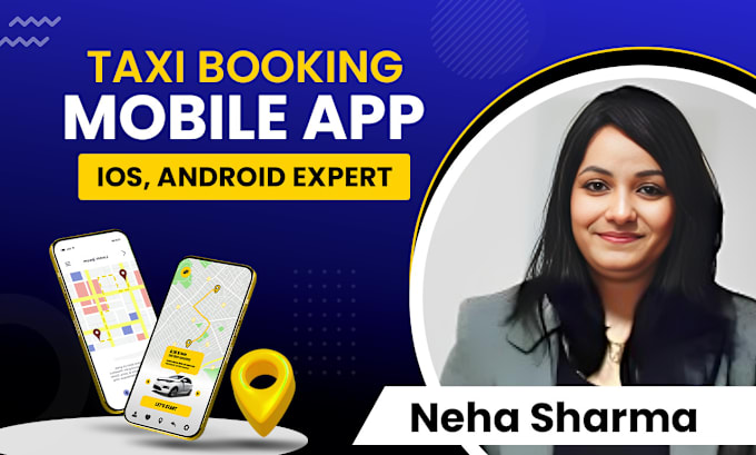 I will develop taxi booking mobile app, uber taxi app, ride sharing app,carpooling app