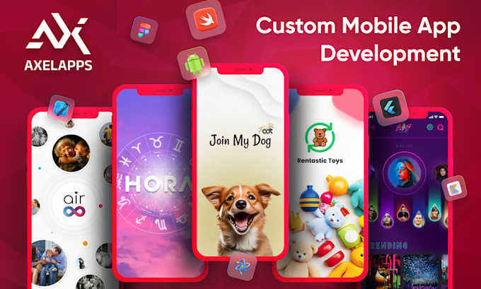 Our agency will develop native and hybrid mobile applications