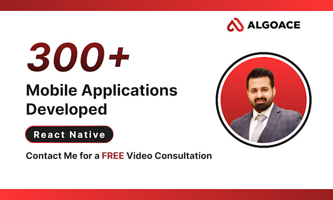 Our agency will do mobile app development for ios app and android app using react native